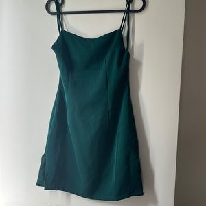 REVOLVE About Us mini forest green dress size XS